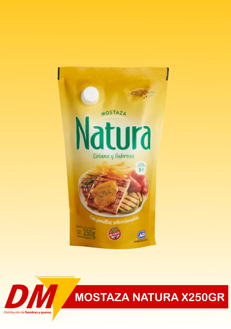Mostaza "Natura" x250gr