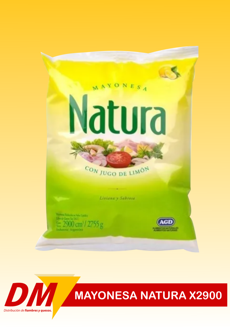 Mayonesa "Natura" x 2.9 kg.