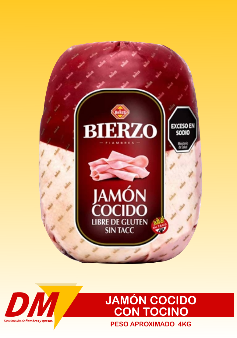 Jamón cocido con Tocino