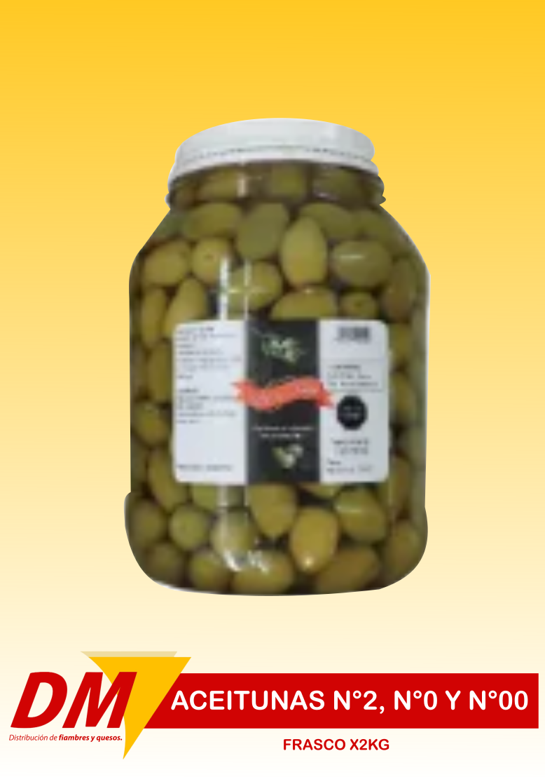 Aceitunas N°2,N°0y N°00