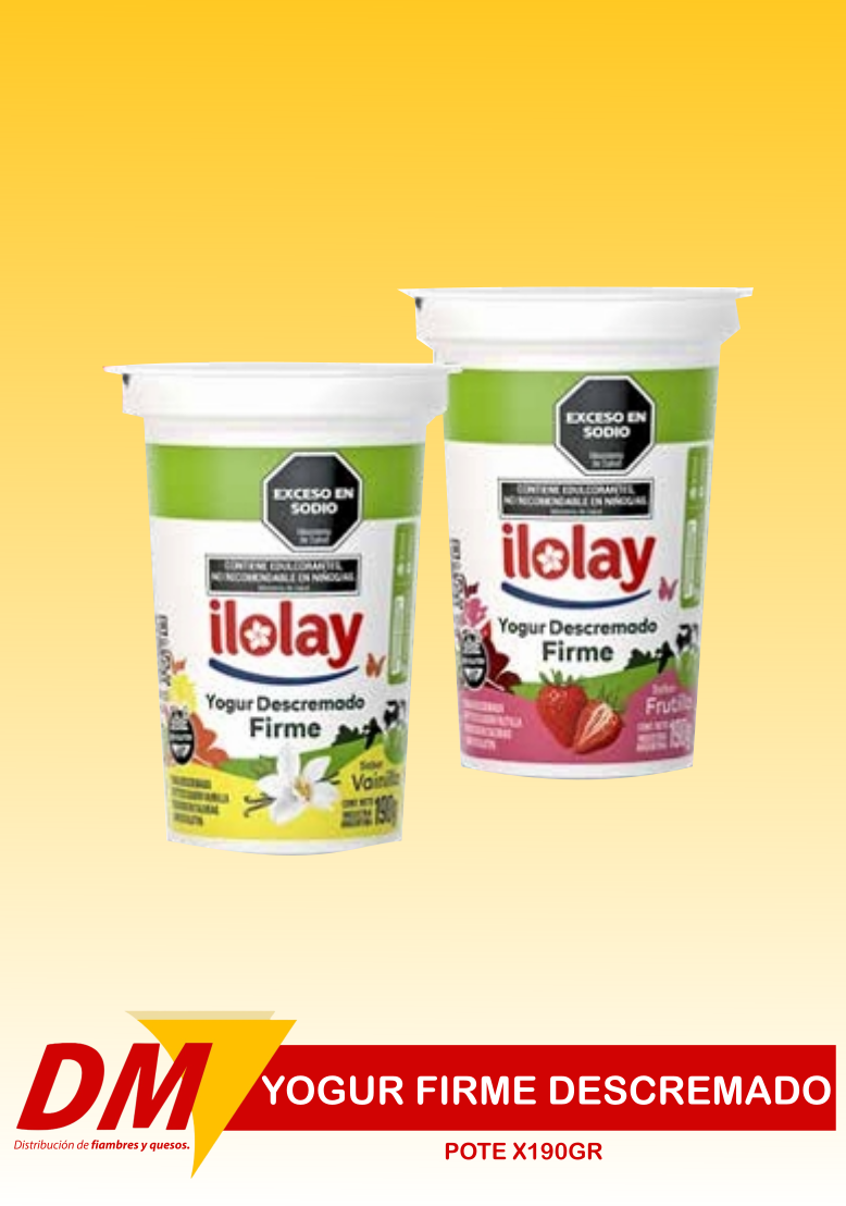 Yogurt firme descremado