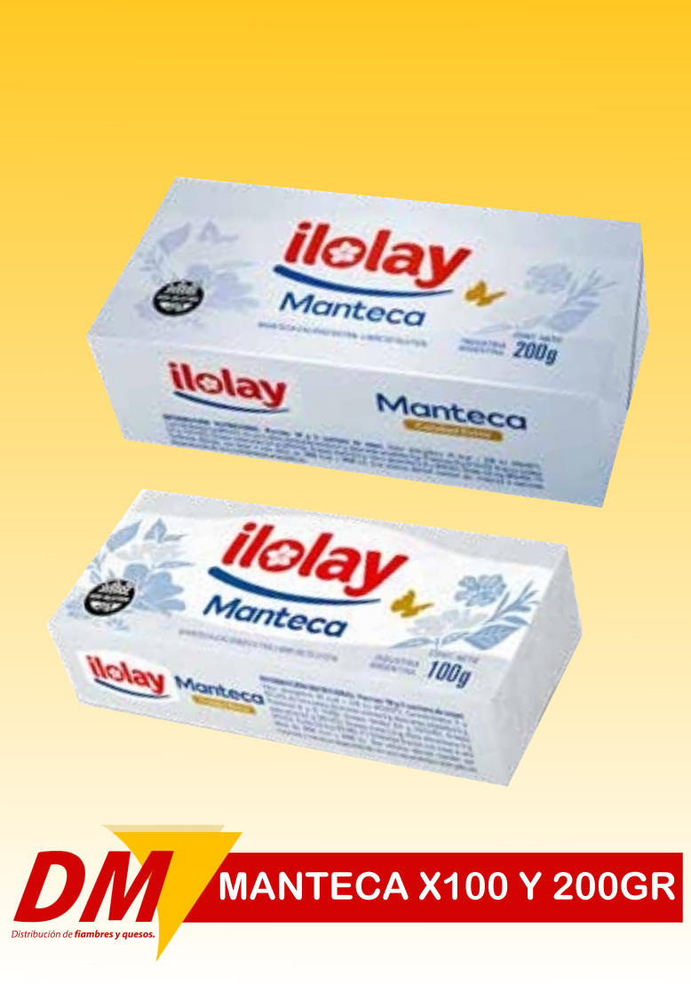 Manteca x 100 gr.