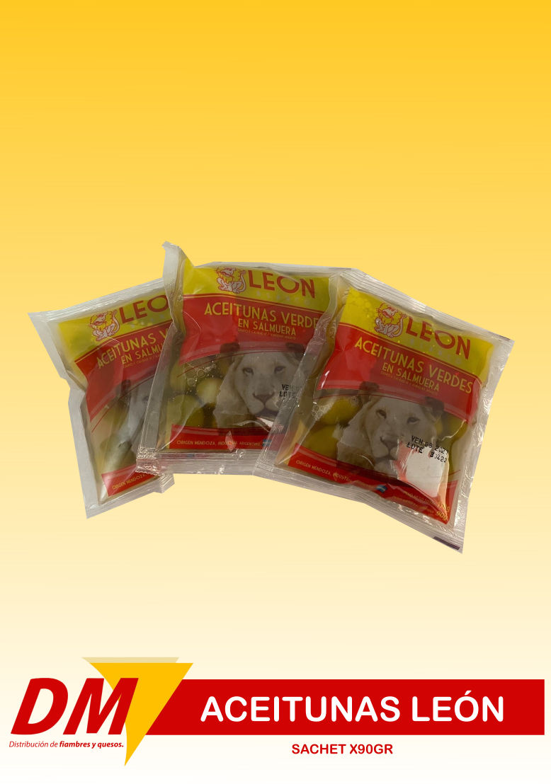 Aceitunas x 90 gr. "León"
