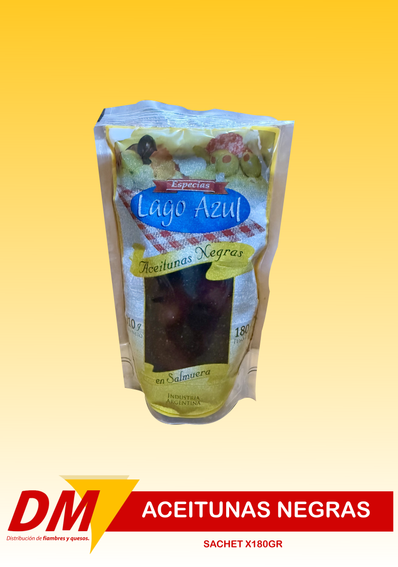 Aceitunas negras N° 0 x 180 gr.