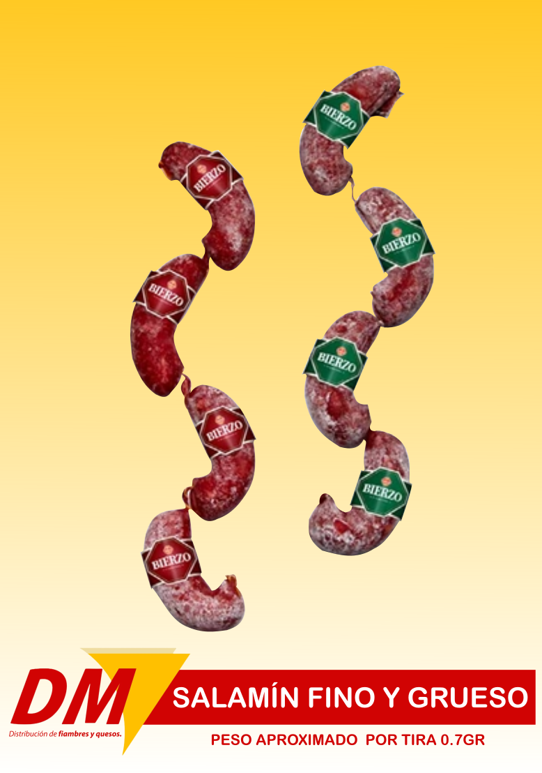 Salamines picado fino y grueso