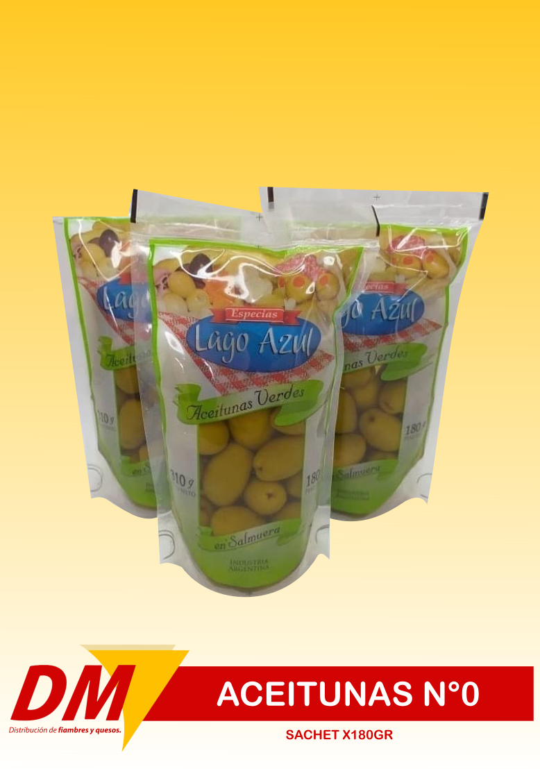 Aceitunas verdes N° 0 x 180 gr.