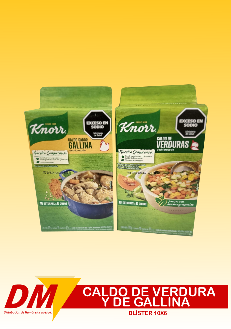 Caldos x6 gallina