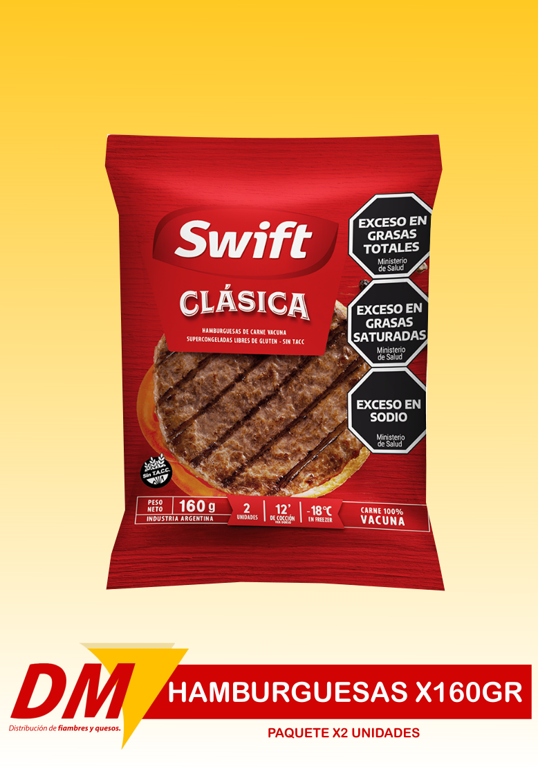 Hamburguesas Swift x2